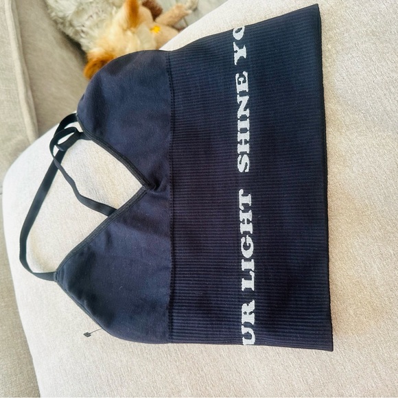 Spiritual Gangster Black Ribbed Crop Top - Picture 6 of 6